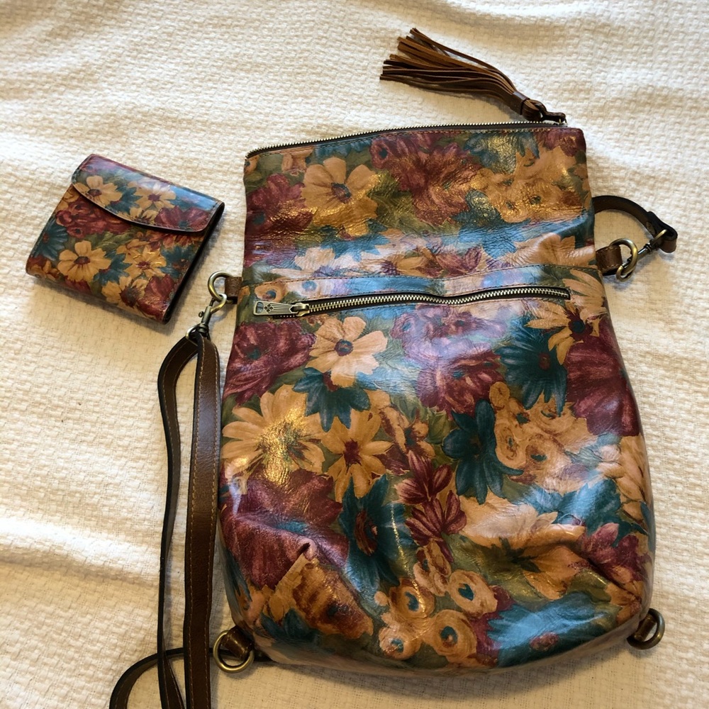 Patricia Nash backpack/purse & wallet